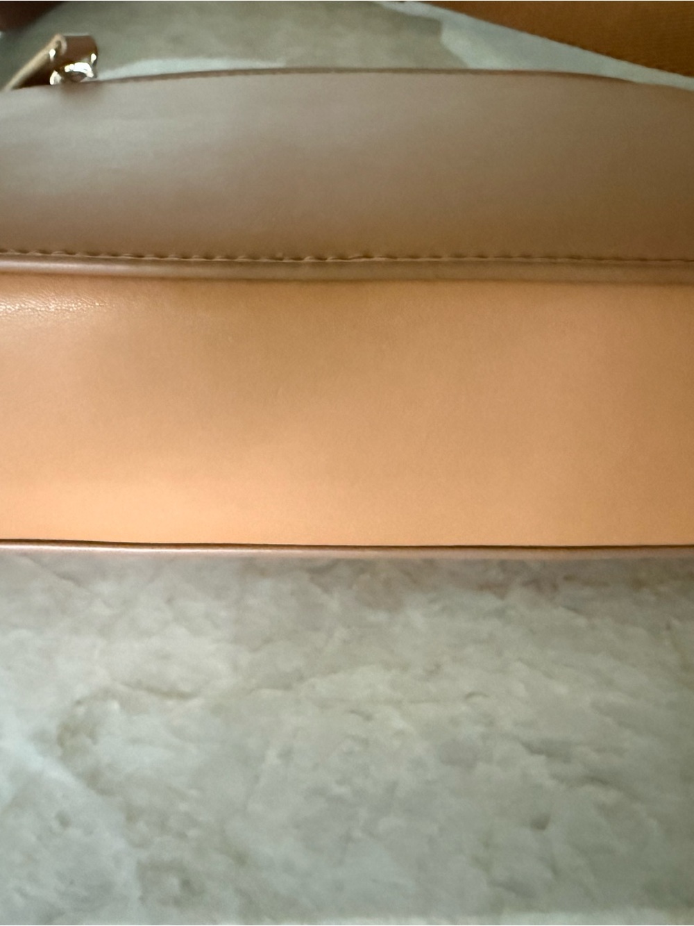 NWT lululemon Everywhere Belt Bag Cactus Leather Chestnut Brown Gold Hardware - Picture 4 of 8